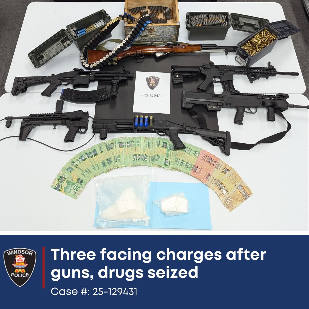 Photo of seized items 